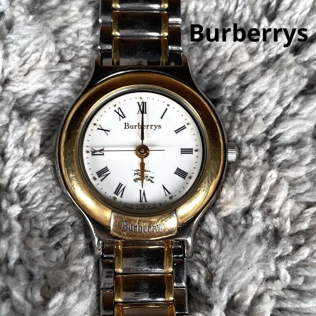 未使用 Burberrys バーバリー シチズン製 CITIZEN 電池交換済 2026年