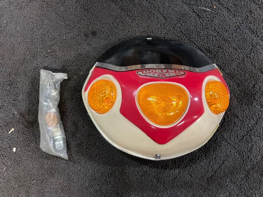 新品 未使用 ドレミ自転車 仮面ライダー カウル 風防 昭和レトロ 