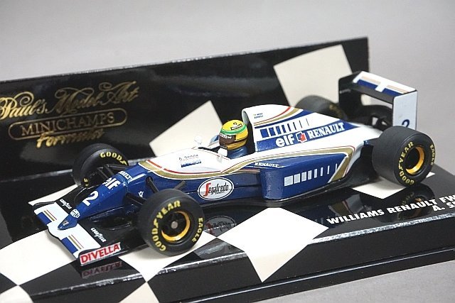 PMA 1/43 ウィリアムズルノーFW16 1994 A.セナ パシフィックGP 1/18