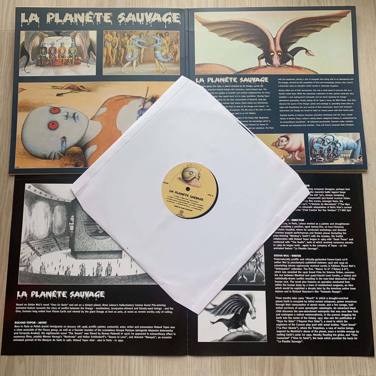 Alain Goraguer ⁄ La Planete Sauvage LP Vinyl OST Fantastic Planet