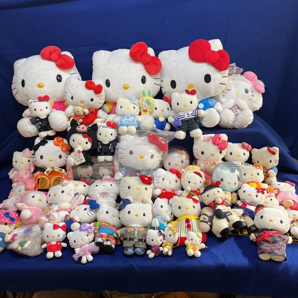 ハローキティー ぬいぐるみ 超大量 セット まとめて 当時物 中古