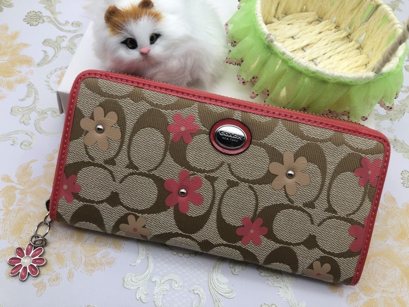 コーチCOACH 財布アコーディオン アラウンドジップ 長財布