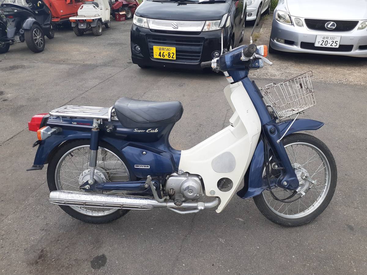 ☆岩手発 ホンダ スーパーカブ 50カスタム AA01 50cc 廃車済み