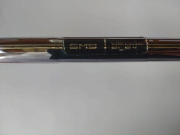 中古】タイトリスト ボーケイ SM9 58° D12 ツアークロム シャフト