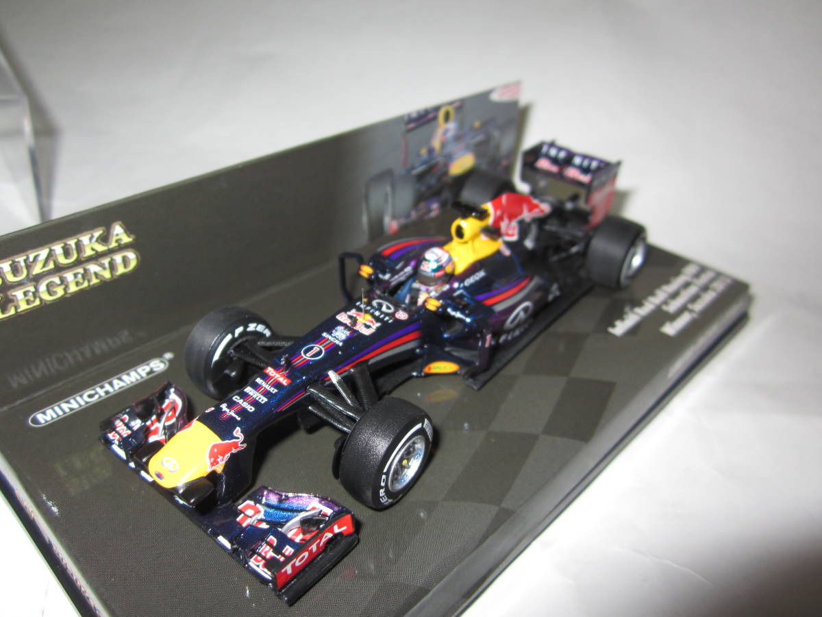 PMA ミニチャンプス 鈴鹿レジェンド箱 1/43 レッドブル RB9 2013年日本 