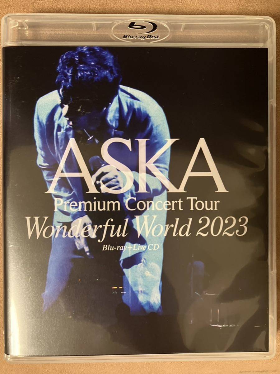 ASKA Premium Concert Tour Wonderful World 2023 Blu-ray +LiveCD