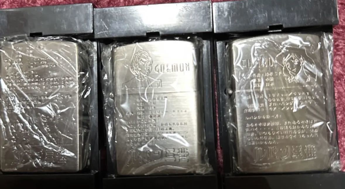 ルパン三世　オイルライター　ルパン、次元、五右衛門、峰不二子、銭形 ルパン三世 ルパン ZIPPO風ライター オイルライター 5点 まとめ 次元