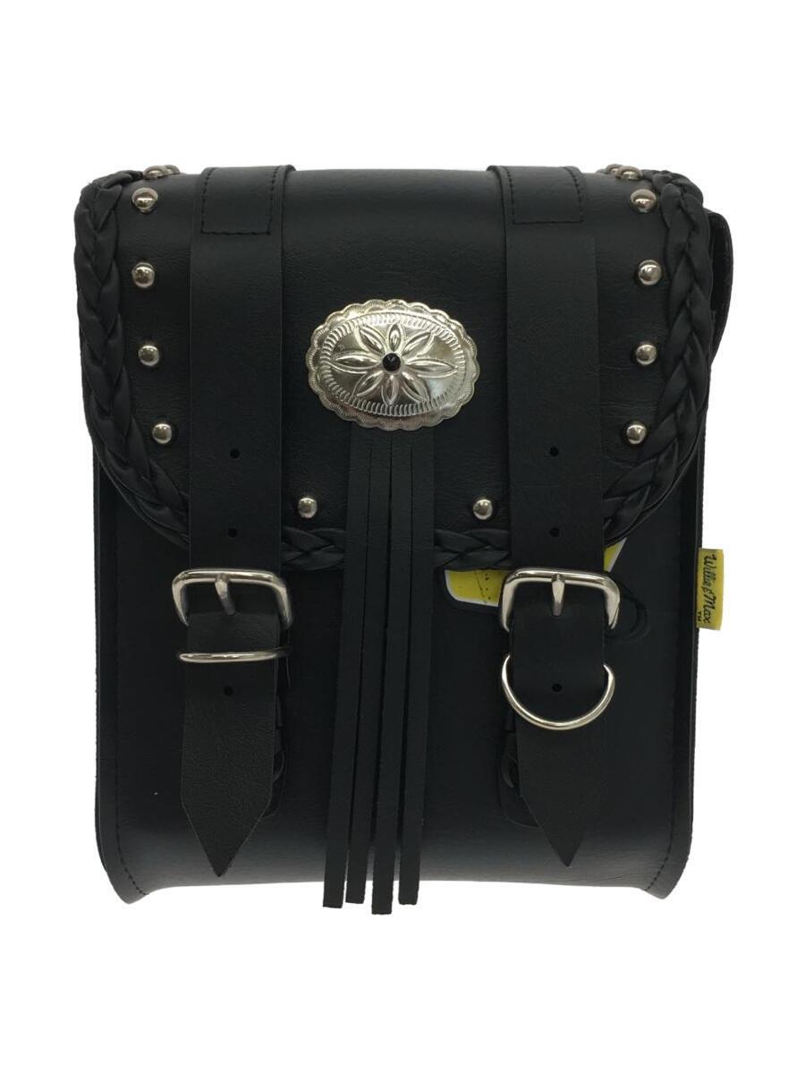 DOWCO/バッグ/レザー/ブラック/ドウコ/バイクバッグ/サイドバッグ