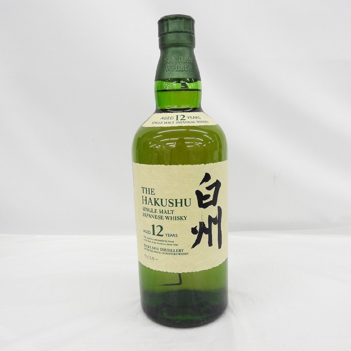 未開栓】SUNTORY サントリー 白州 12年 シングルモルト ウイスキー