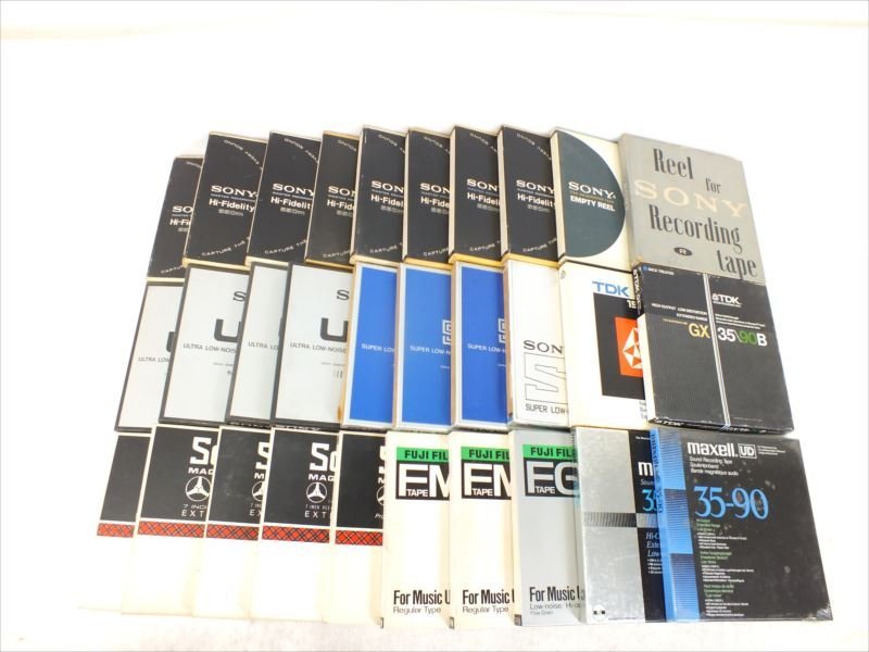 ♪ メーカー様々 7号プラ30枚 リールテープ 中古 230911H2285A