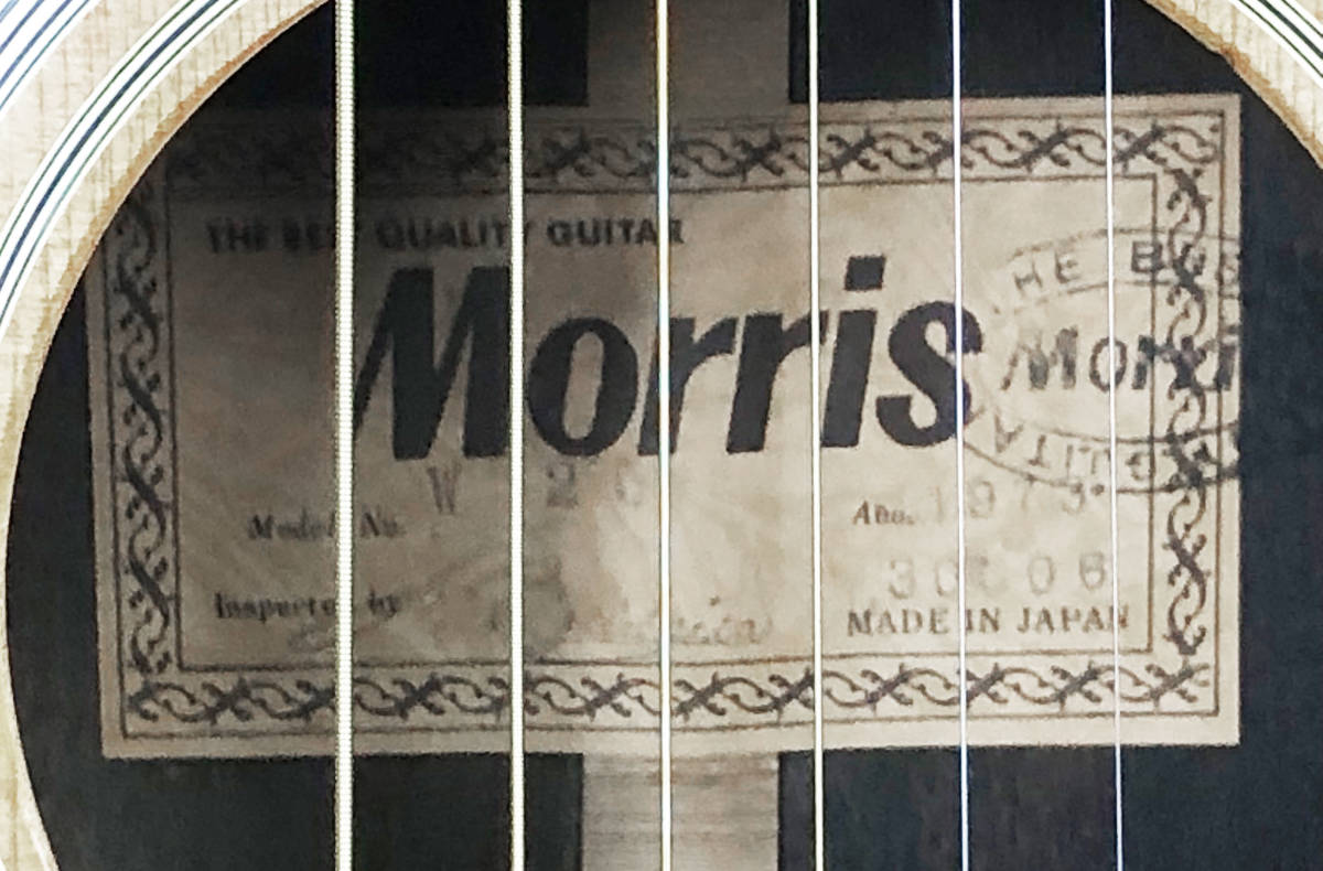 Morris W-25 Martinコピー ドレッドノートタイプ 現状品 1973年製 送料 
