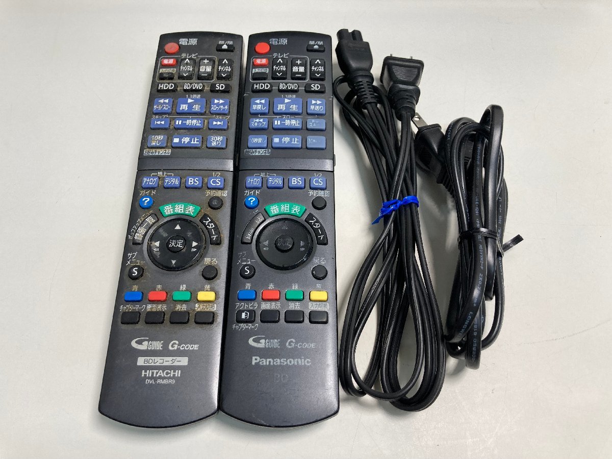 99-09-5197 ジャンク HITACHI 日立 Panasonic パナソニック DMR-BR585 