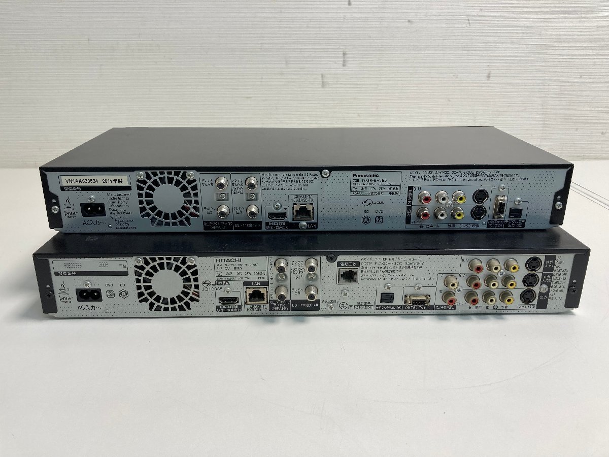 99-09-5197 ジャンク HITACHI 日立 Panasonic パナソニック DMR-BR585 
