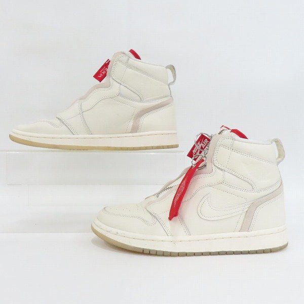 NIKE/ナイキ WMNS Air Jordan 1 Retro High Zip Awok Vogue Sail 