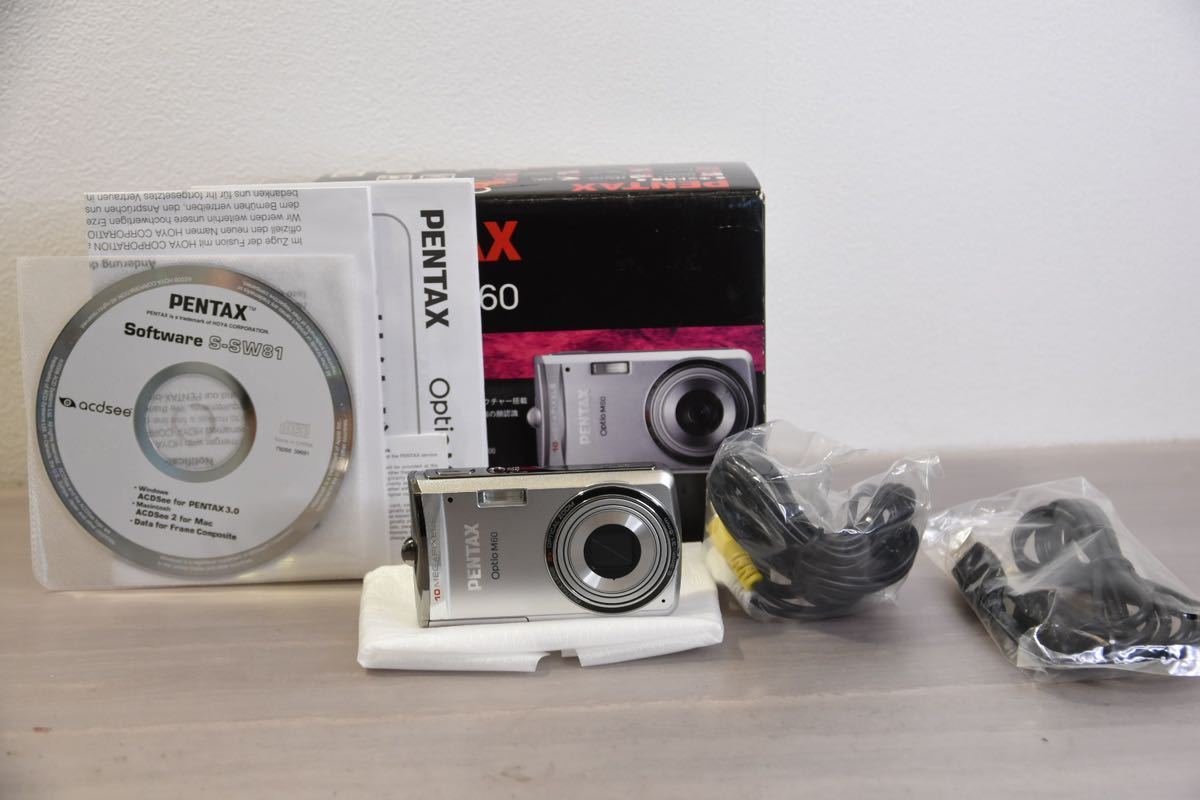 コンパクトデジタルカメラ PENTAX ペンタックス optio M60 Z94 【公式