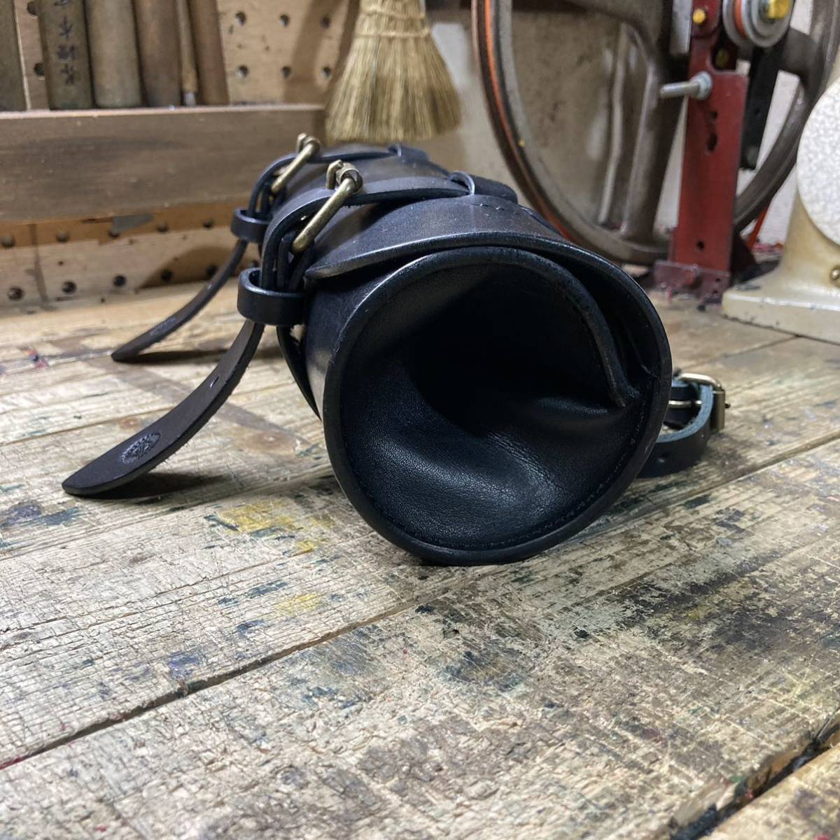 本革ツールバッグWIDE BK》｜Yahoo forストリートバイカーズ《TYPE1 