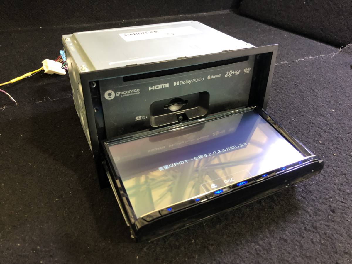 KENWOOD 彩速ナビ 7インチ モデル MDV-S709 DVD/USB フルセグTV