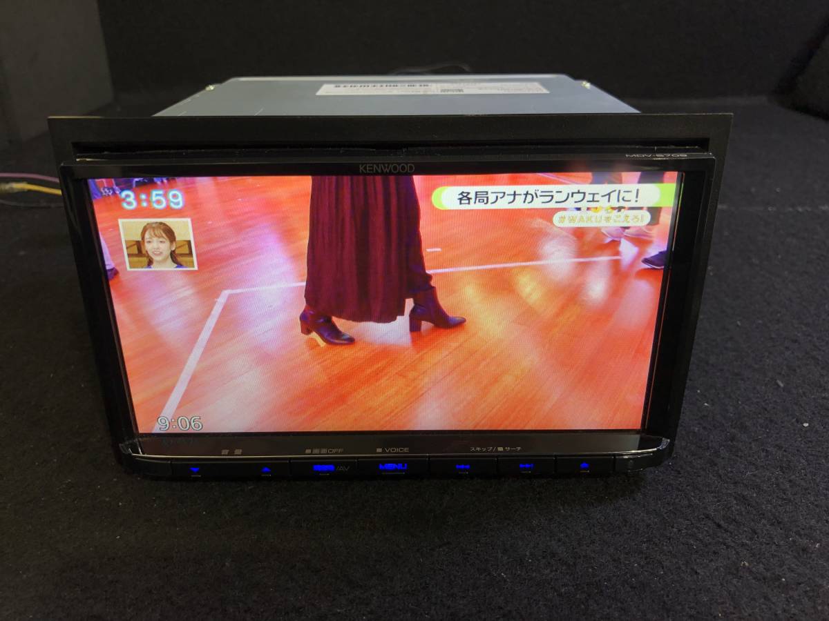 KENWOOD 彩速ナビ 7インチ モデル MDV-S709 DVD/USB フルセグTV