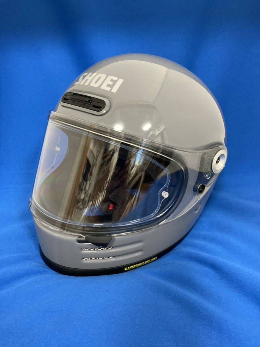 超美品】SHOEI Glamster（グラムスター） バサルトグレー Mサイズ