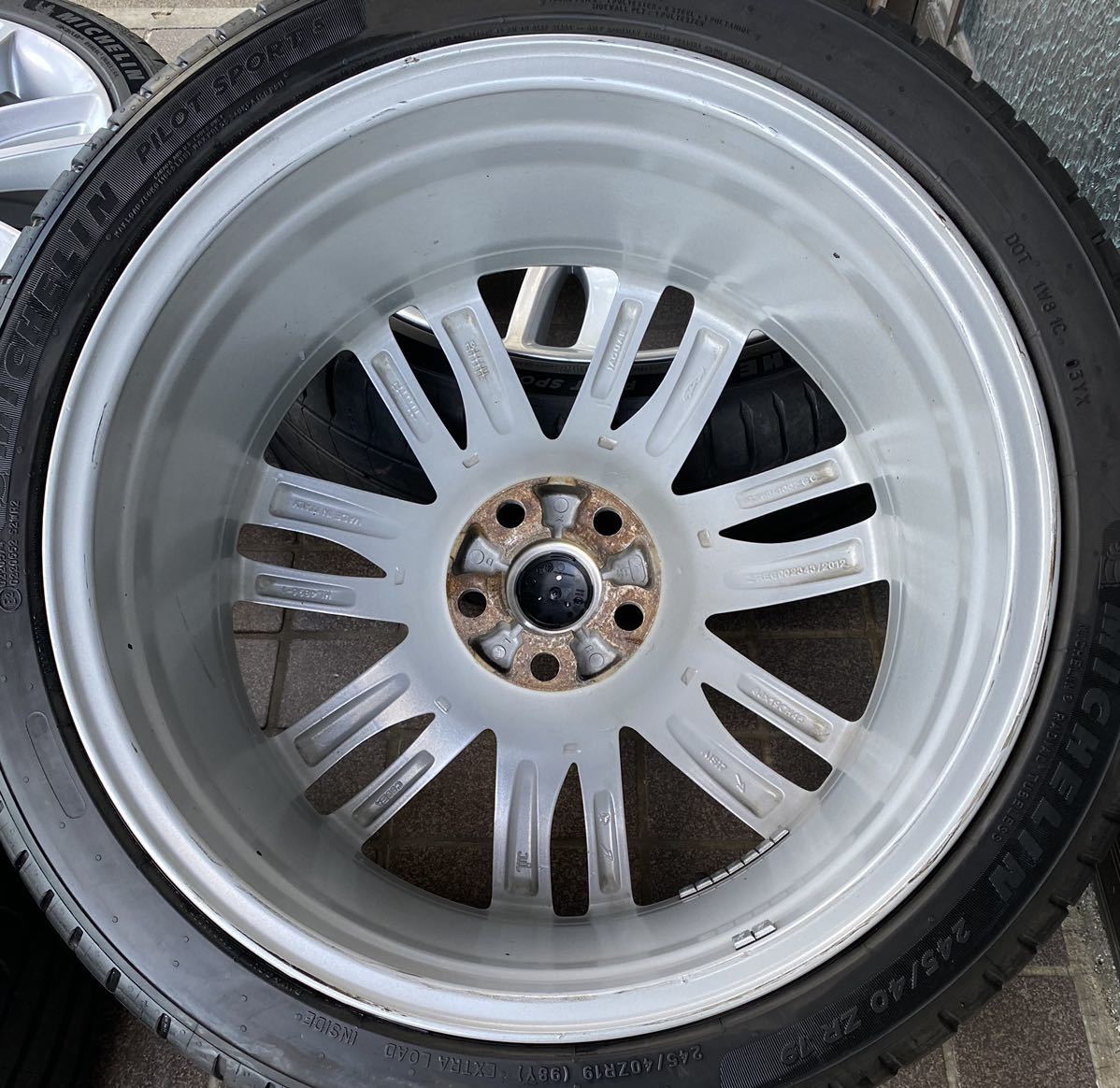 JAGUAR ジャガー XF 純正 タイヤホイールセット 19インチ PCD 5H-108
