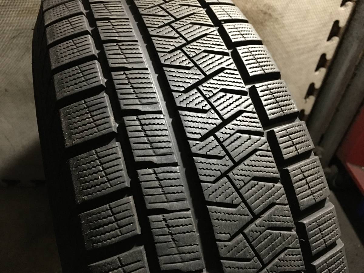 225/65R17】溝有18年製ピレリ スタッドレスタイヤ【17×7J+38 PCD114.3 