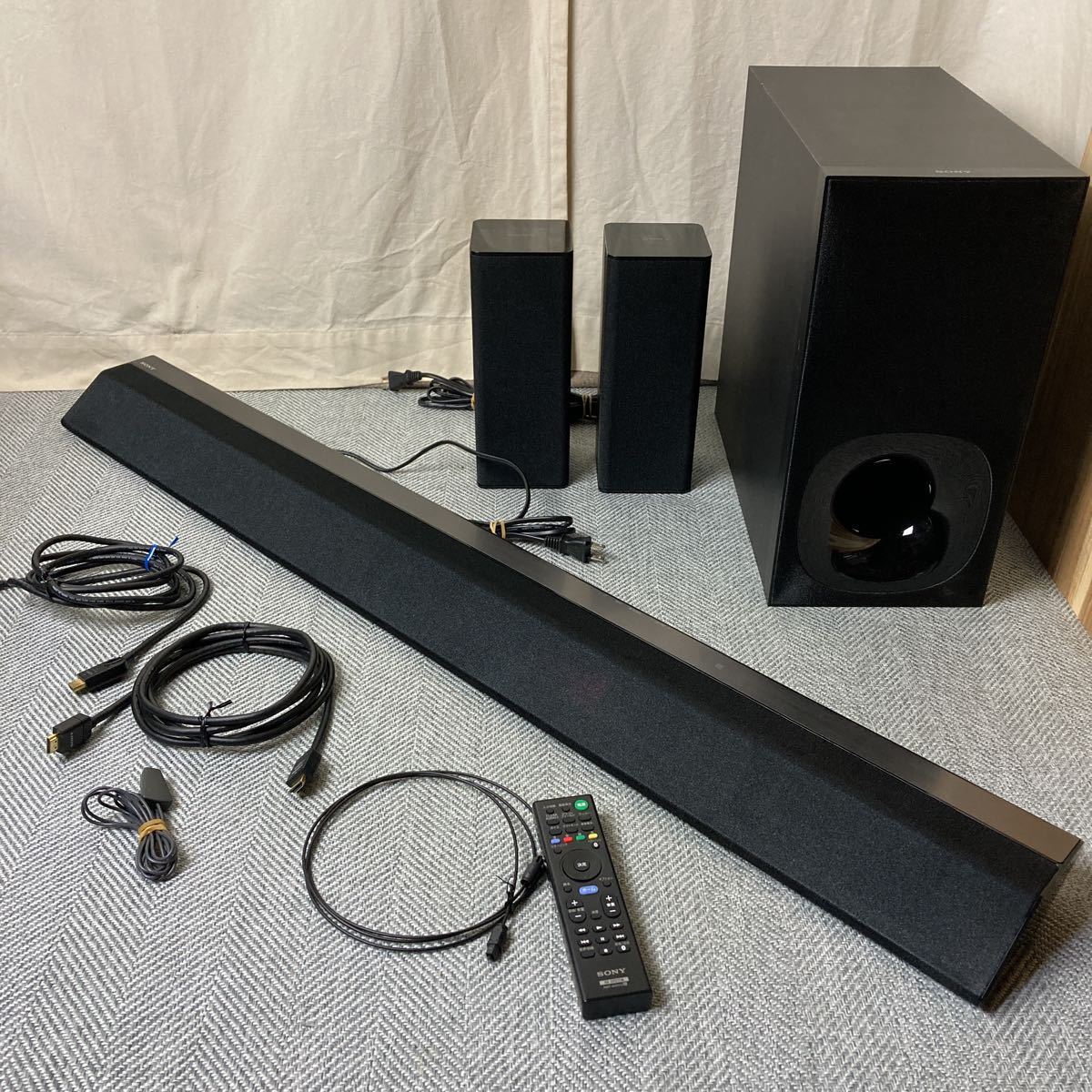 定番，最新作 ジャンク ソニー ホームシアターシステム HT-RT5 ワイヤレス スピーカーセット(サラウンドセット)｜売買されたオークション情報、yahooの商品情報をアーカイブ公開 - オークファン サラウンドセット