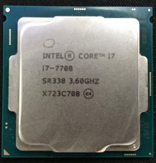 INTEL CORE I7 7700動作確認済み i7 Core Intel 0 i7-7700 Processor 動作確認済 CPU GHz - 4枚 Kaby 4