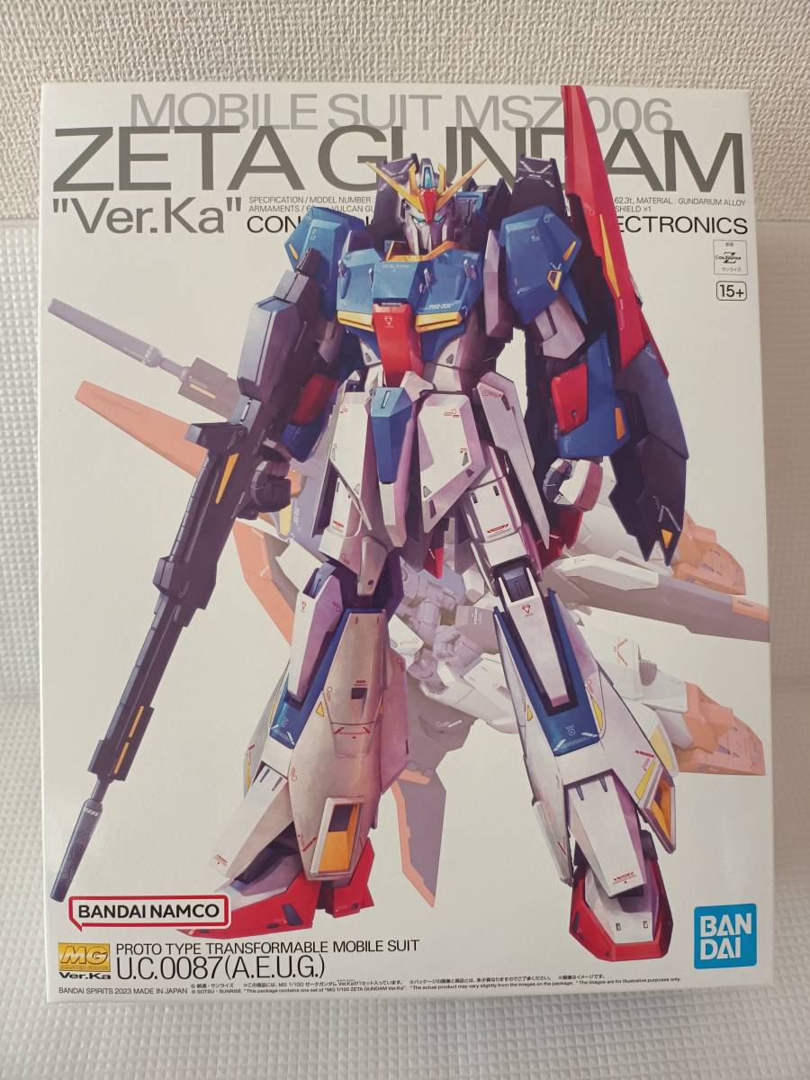 [新品 未組立]MG バンダイ Zガンダム Ver.ka