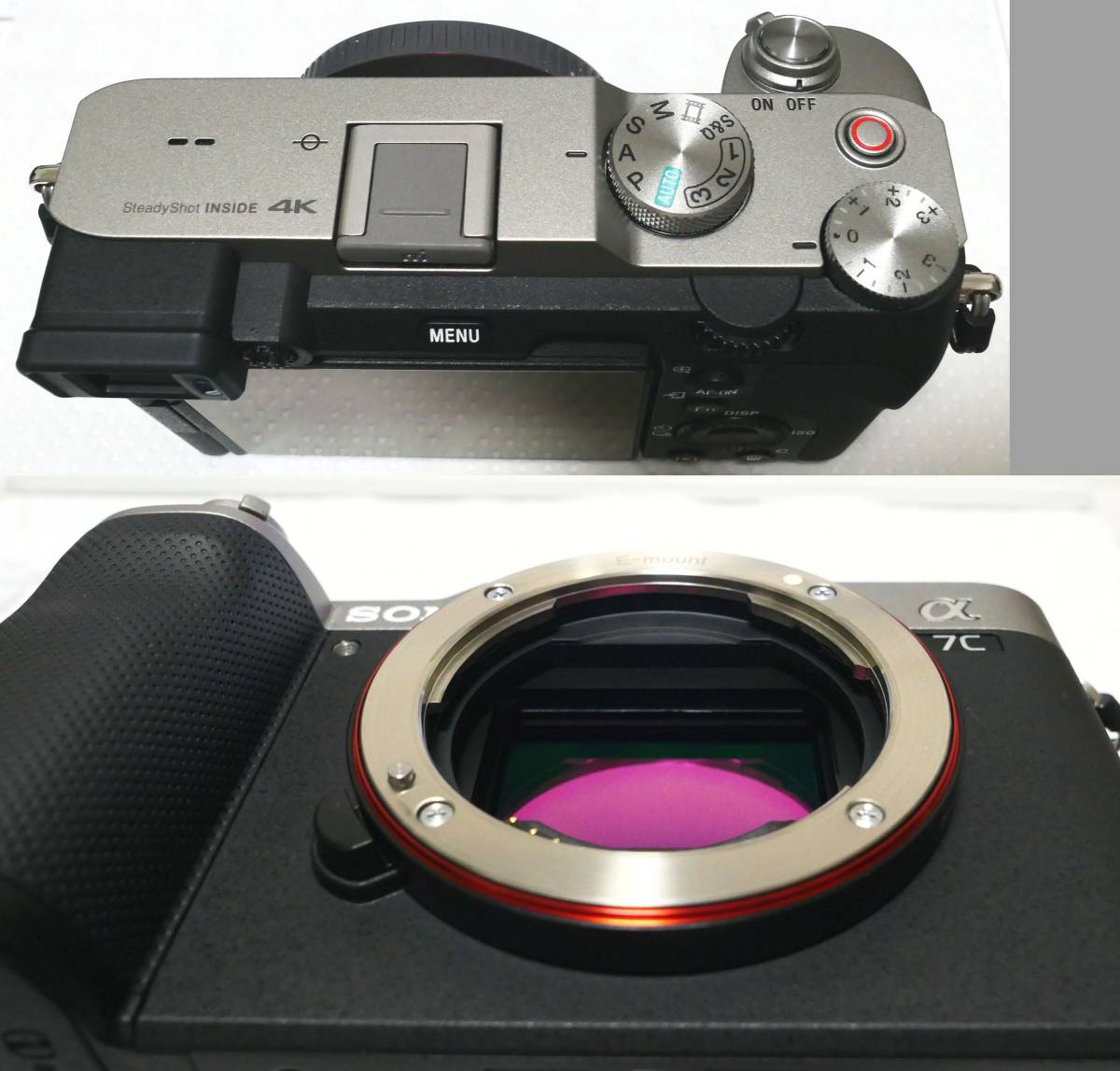 送料0円 新同 ソニー SONY α7c ILCE-7CL(S) ズームレンズキット