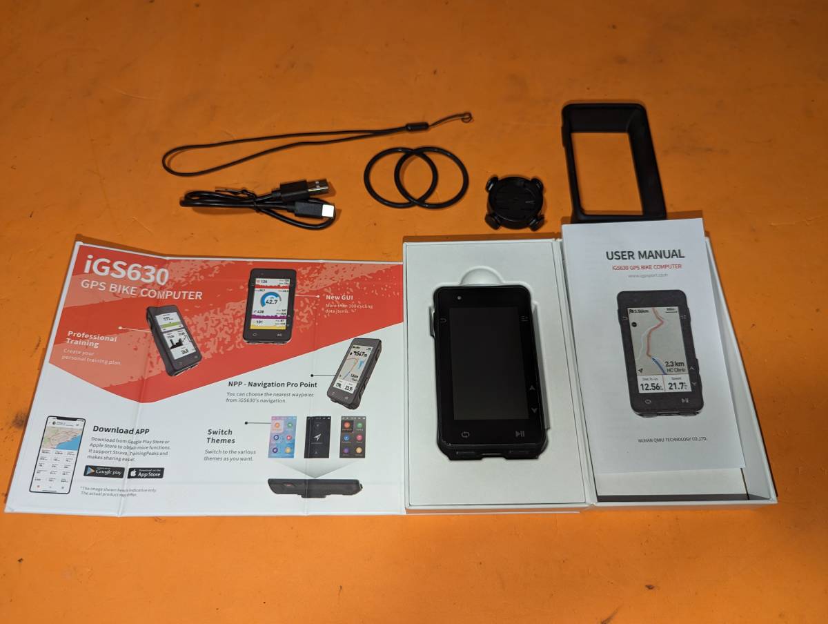 GPSサイクルコンピューター iGS630 (iGP SPORT)