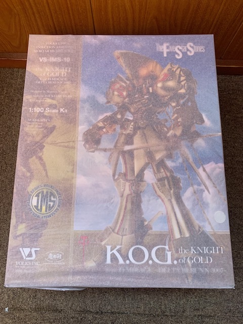 新品未開封　ボークス VOLKS ファイブスター物語 IMS 1/100 K.O.G ザ・ナイト・オブ・ゴールド デルタ・ベルン 3007 FSS