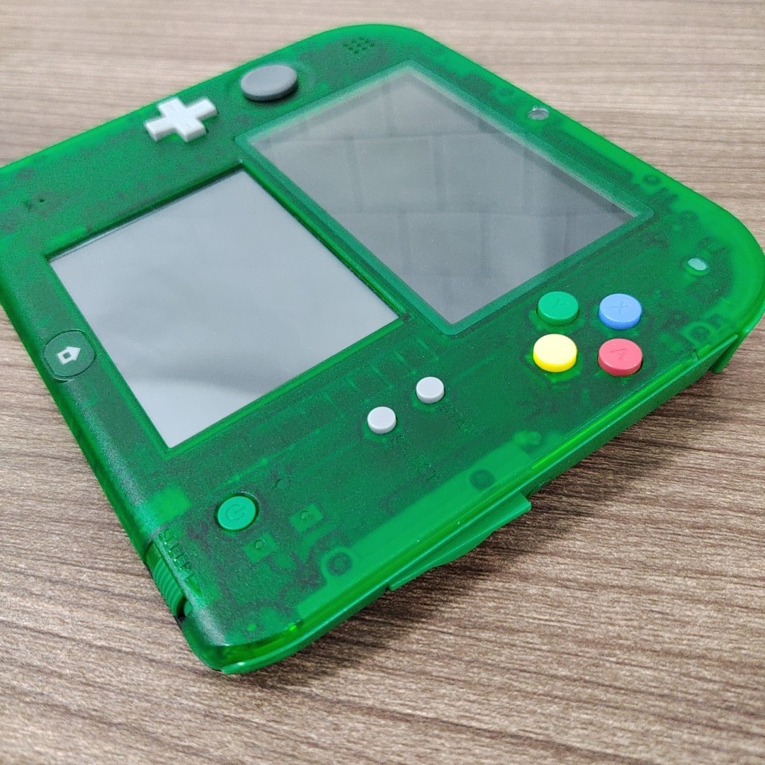 1円スタート ニンテンドー2DS ポケットモンスター 緑 限定パック 付属