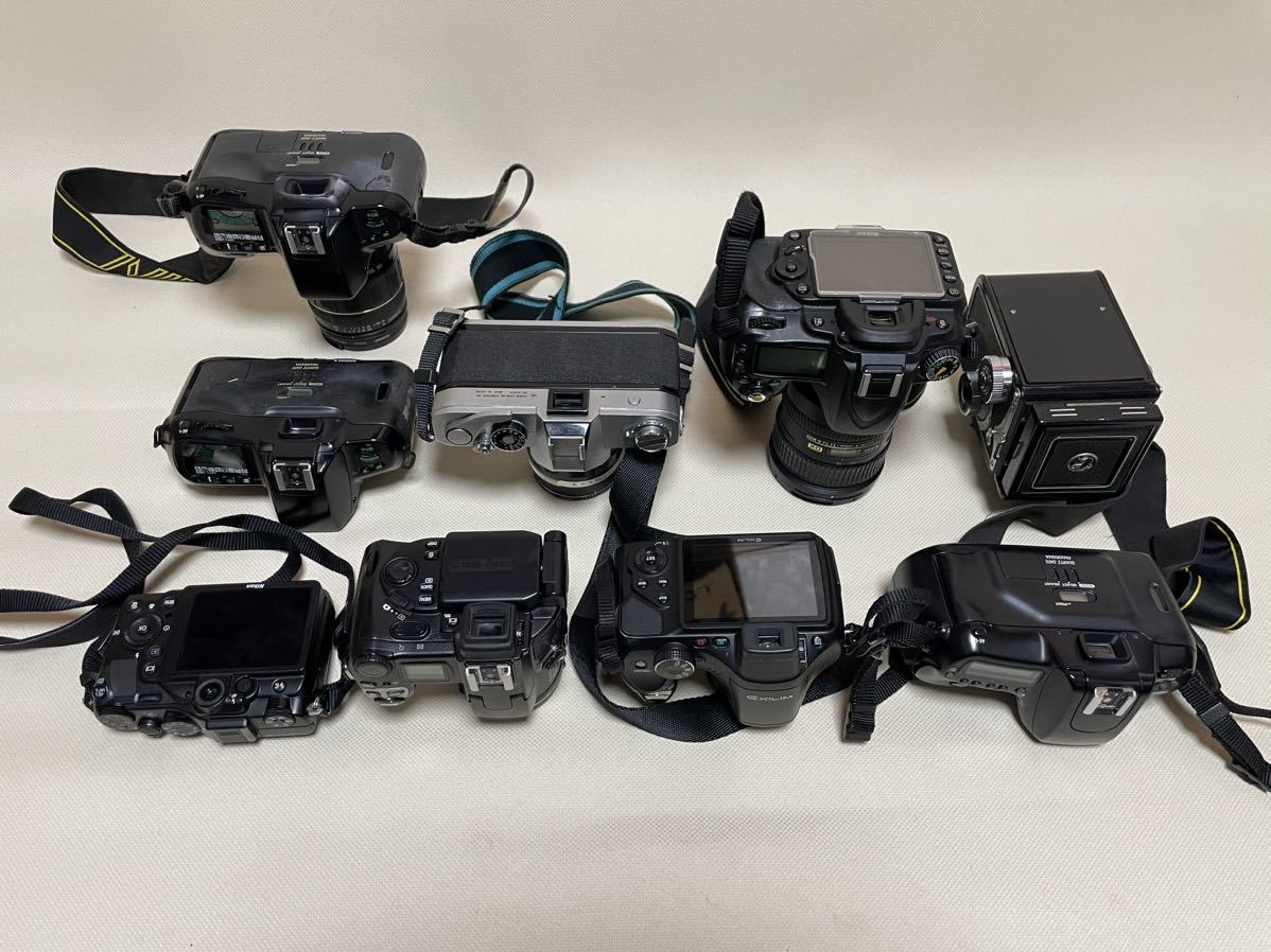 Nikon Canon 一眼レフ カメラ9点 レンズ9点 まとめて Nikon Canon ☆9