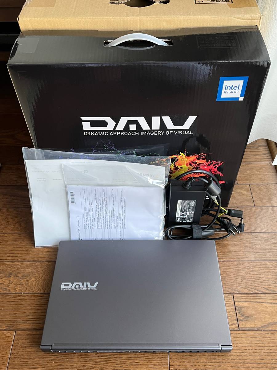 DAIV 5N プレミアムモデル / 11世代 i7-11800H / GeForce RTX 3060