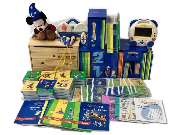 DWE ディズニー ワールド オブ イングリッシュ 2011-2016年頃 英語 システム 幼児 教材 中古 W8013911