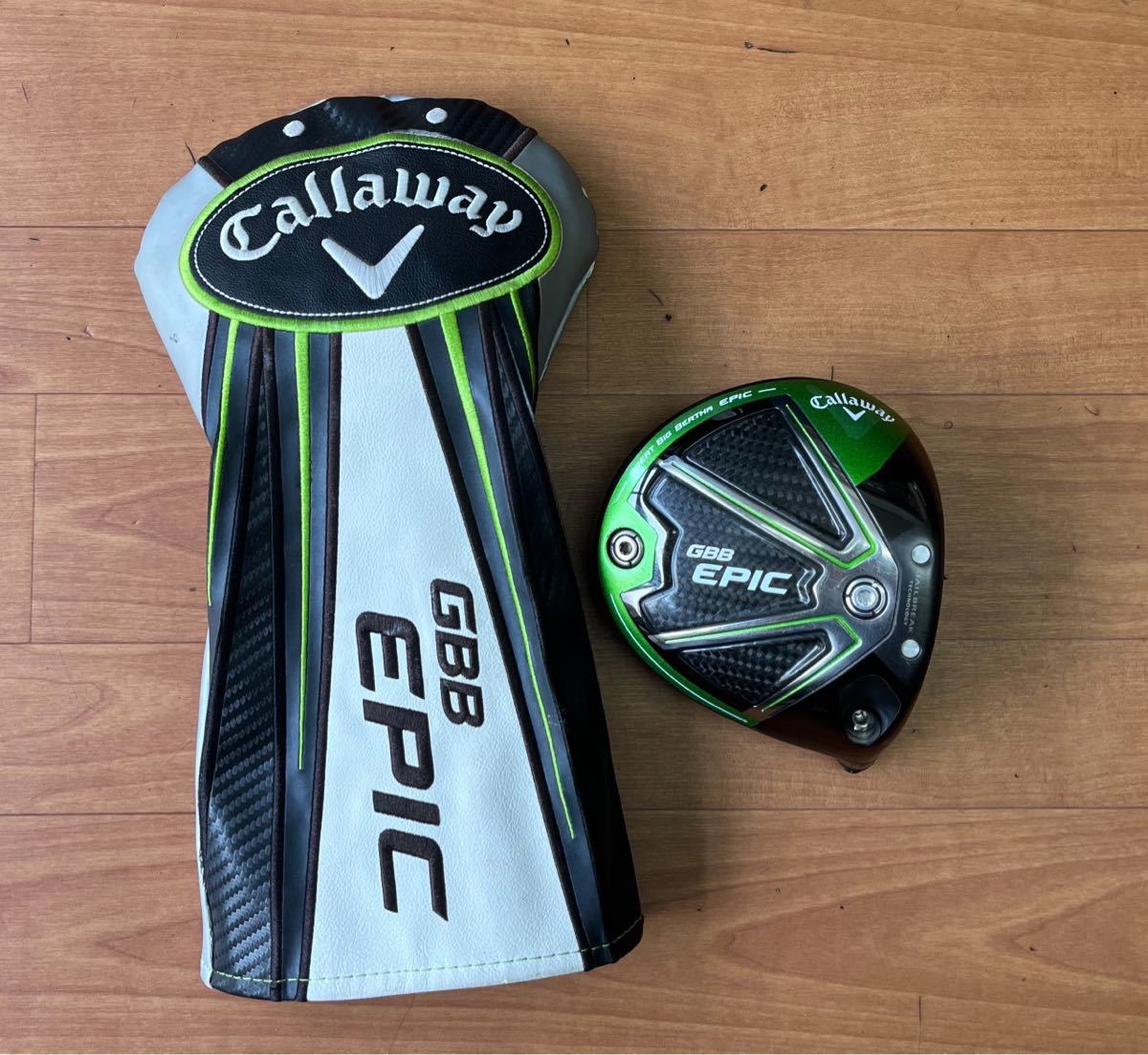 Callaway EPIC GBB エピック キャロウェイ 9度　ドライバー　ヘッドのみ ヘッドカバー