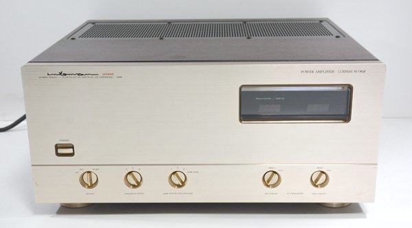 ☆LUXMAN ラックスマン M-06α パワーアンプ☆ 【公式通販】