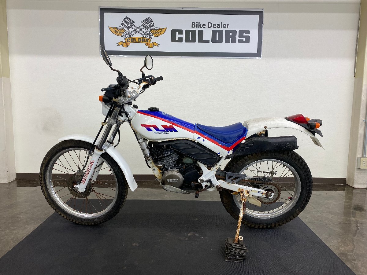 MD２３型TLM２２０R☆書付き不動☆レストアベース☆深谷店94 Yahoo!オークション (オートバイ車体)の落札相場  -「tlm220r」(ホンダ) - ホンダ TLM220Rってこんなバイクです（MD23）新しい相棒の紹介TLM220Rで山散歩＃1