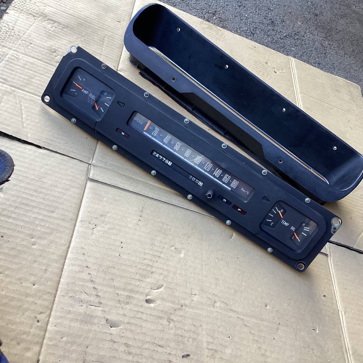トヨタ　クラウン　MS41 2代目　メーター トヨタトヨペットクラウン2000MS41のメーター中古です。 クラウン