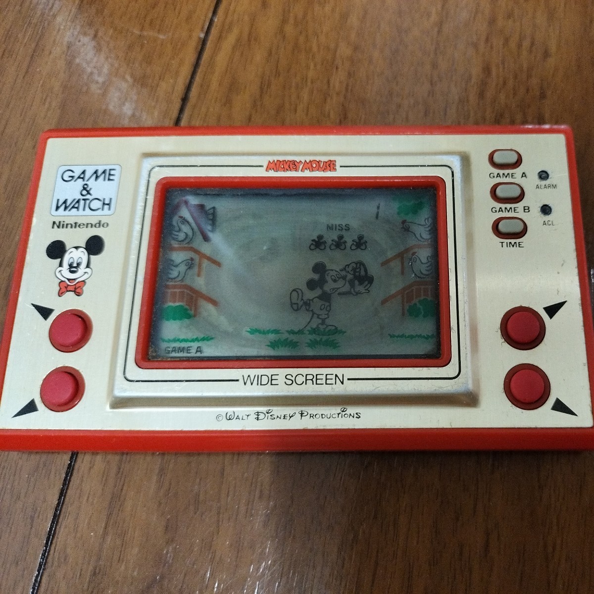 ジャンクゲームウォッチ ゲームウォッチ ミッキーマウス ミッキー