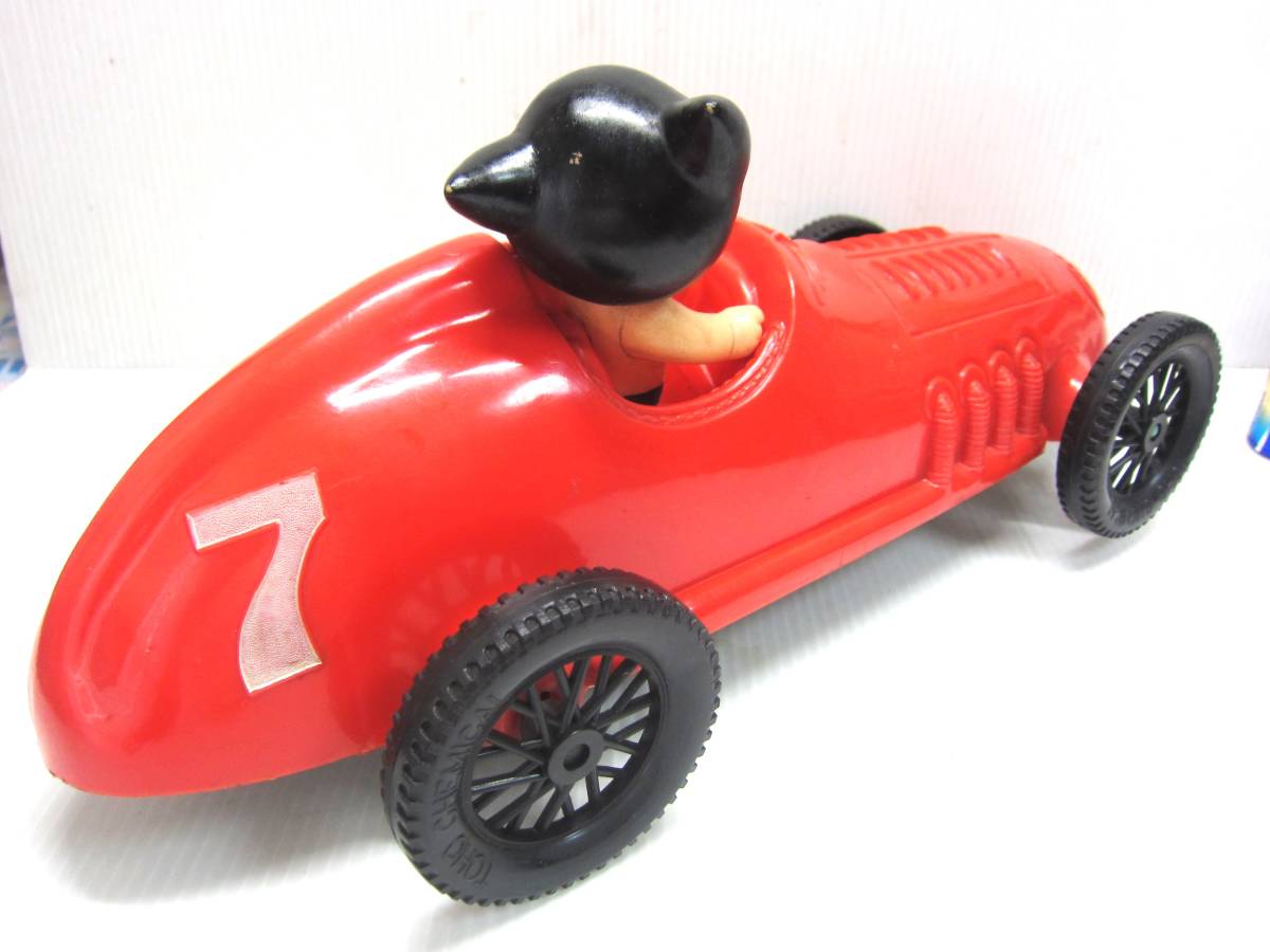 当時物！1960年代 浅草玩具製 鉄腕アトム レースカー サイレン付 