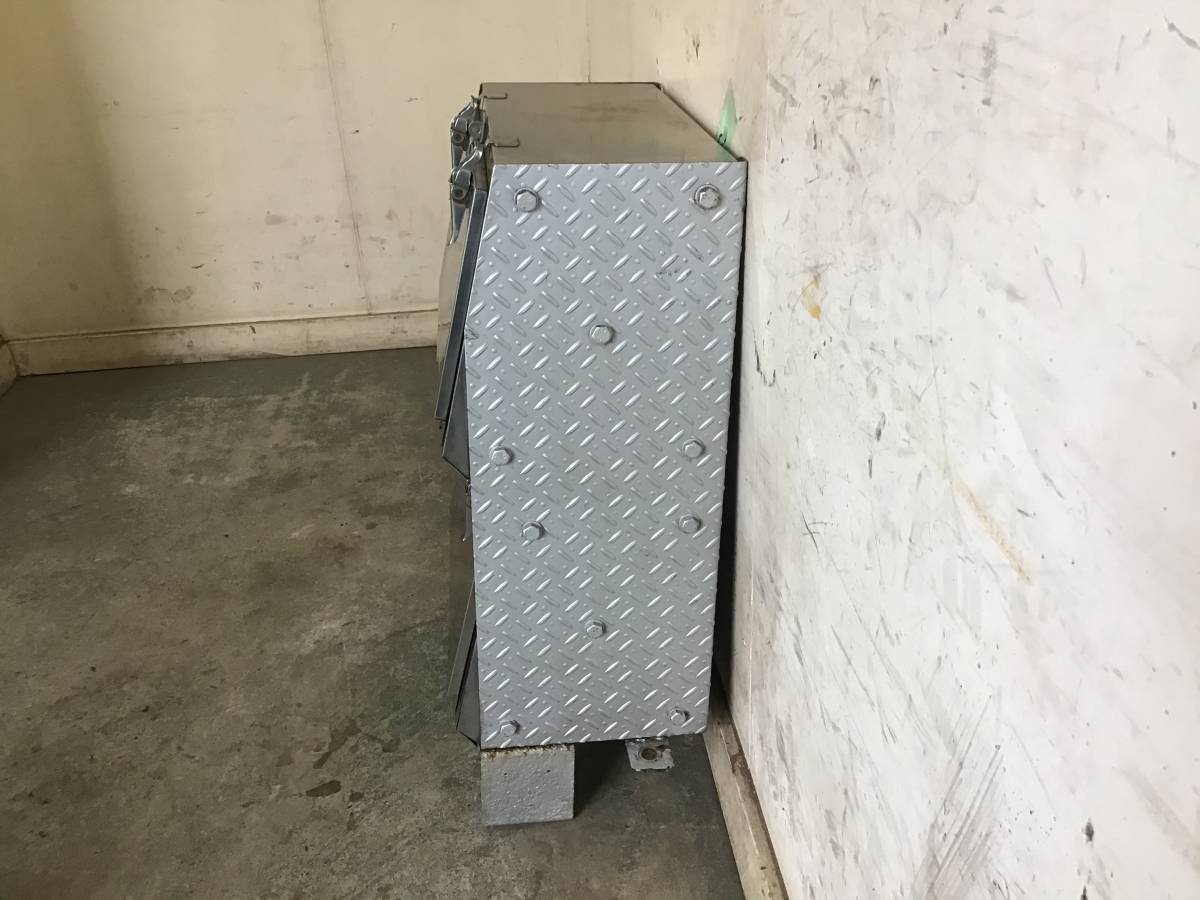 岐阜発 工具箱2段式 / トラックトレーラー / ステンレス製 / メーカー 
