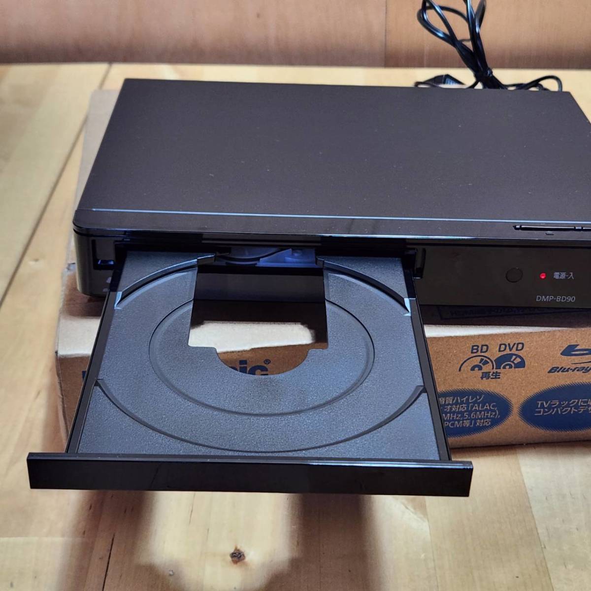 Panasonic ブルーレイディスクプレーヤー DMP-BD90-K Panasonic 【美品