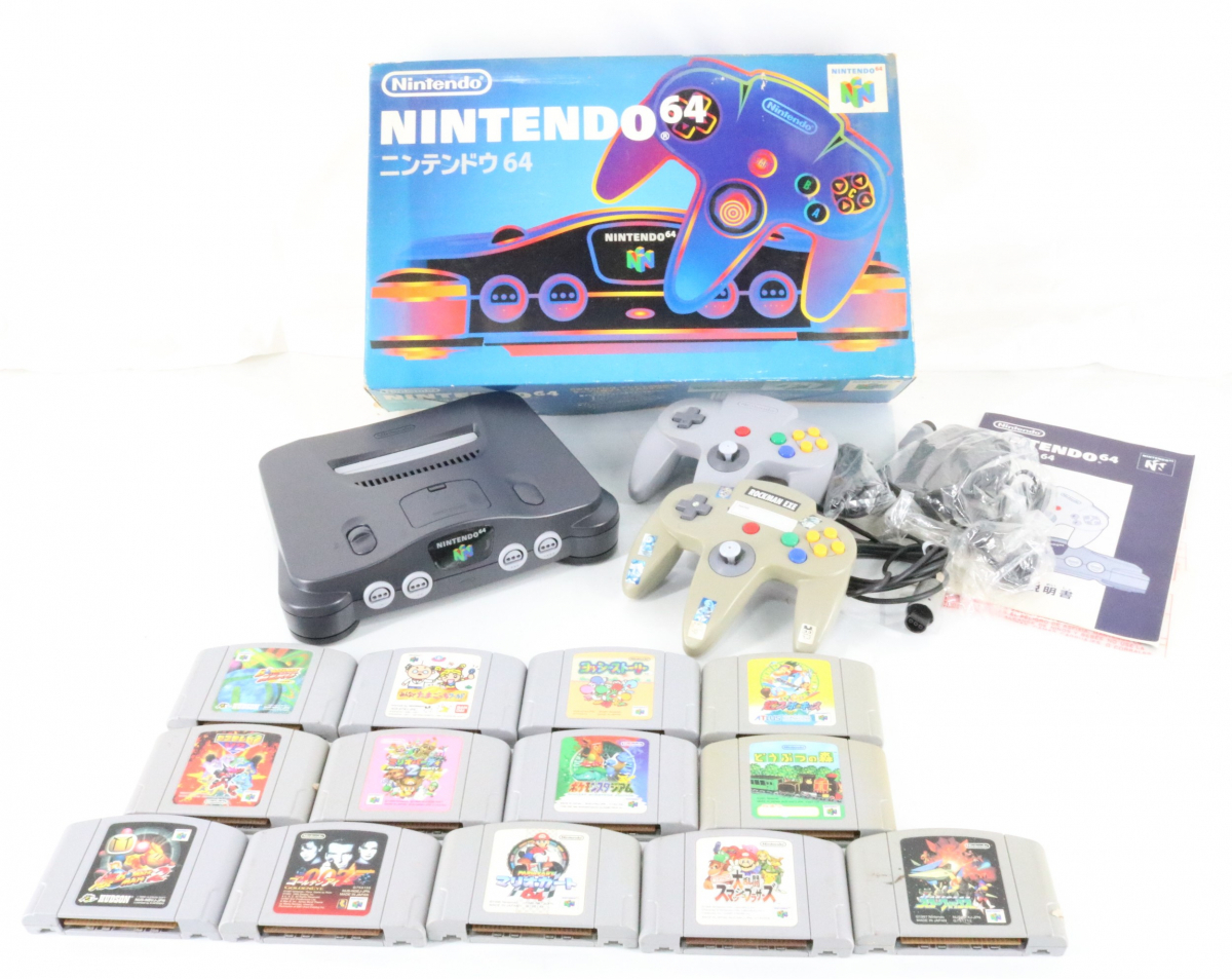 全国無料，セール ト滝 Nintendo 任天堂 ニンテンドー64 NINTENDO64 ソフト13本おまとめ マリオカート64 007 ゴールデンアイ DS463DEW01(本体、アクセサリー)｜売買されたオークション情報、yahooの商品情報をアーカイブ 本体、アクセサリー