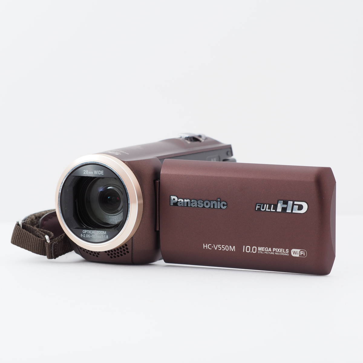  ビデオカメラ PANASONIC パナソニック ビデオカメラ ブラウン HC-V550M CAM031(パナソニック)｜売買されたオークション情報、yahooの商品情報をアーカイブ公開 - オークファン パナソニック
