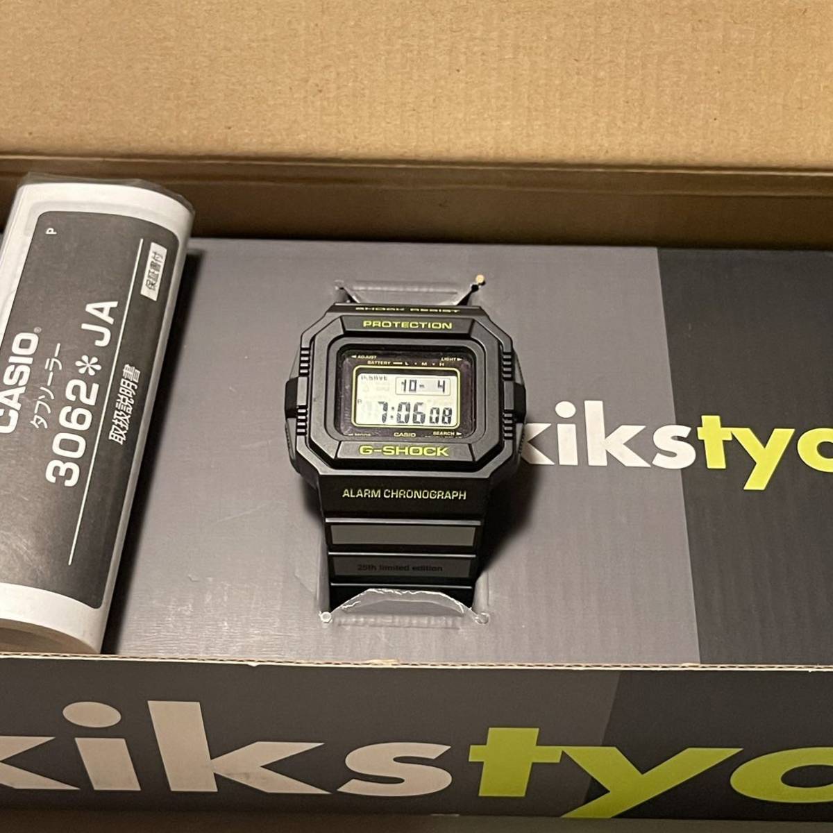CASIO カシオG-SHOCK G-5500 KIKS TYO 25周年記念限定モデル 世界1000 