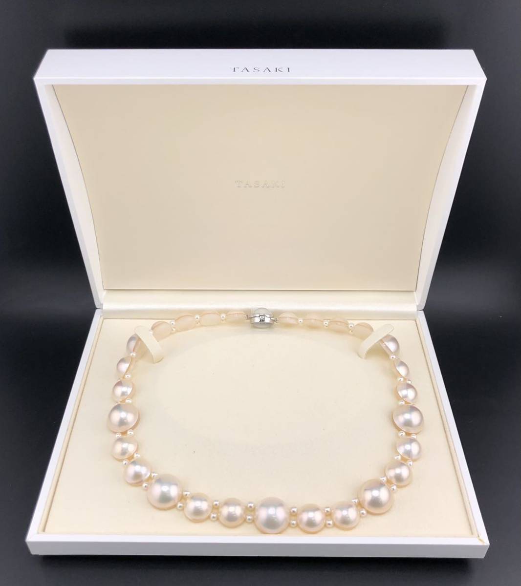 マベパール ネックレス TASAKI ペンダント ケース付 K18K14マベパール 