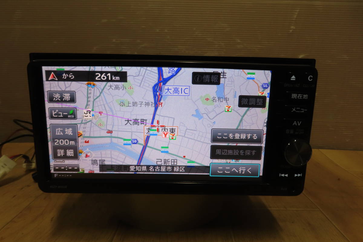 動作保証付☆V8409/ダイハツ純正 NSZP-W65DE SDナビ 地図2018年 地