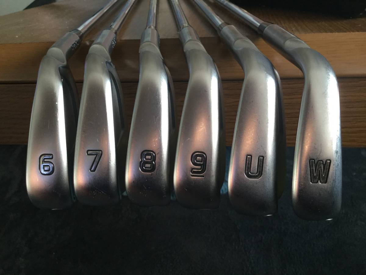 ◇PING i210 アイアン #6〜W,UW 6本セット◇ i210 アイアン 6.7.8.9.