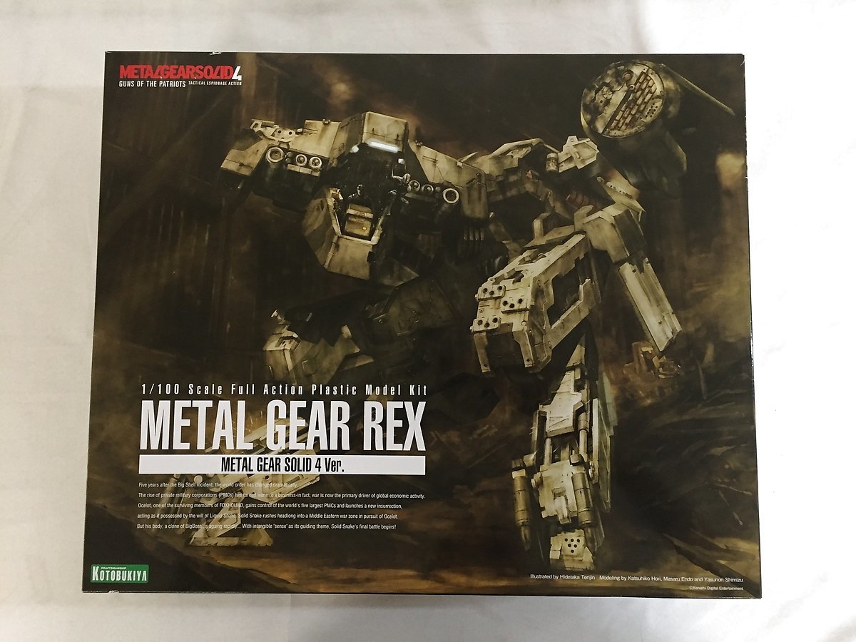 d*2様 メタルギアソリッド REX 1/48 ThreeA 【新品未開封品】 未開封】1/100 REX METAL GEAR SOLID 4 メタルギアソリッド4 ガンズ